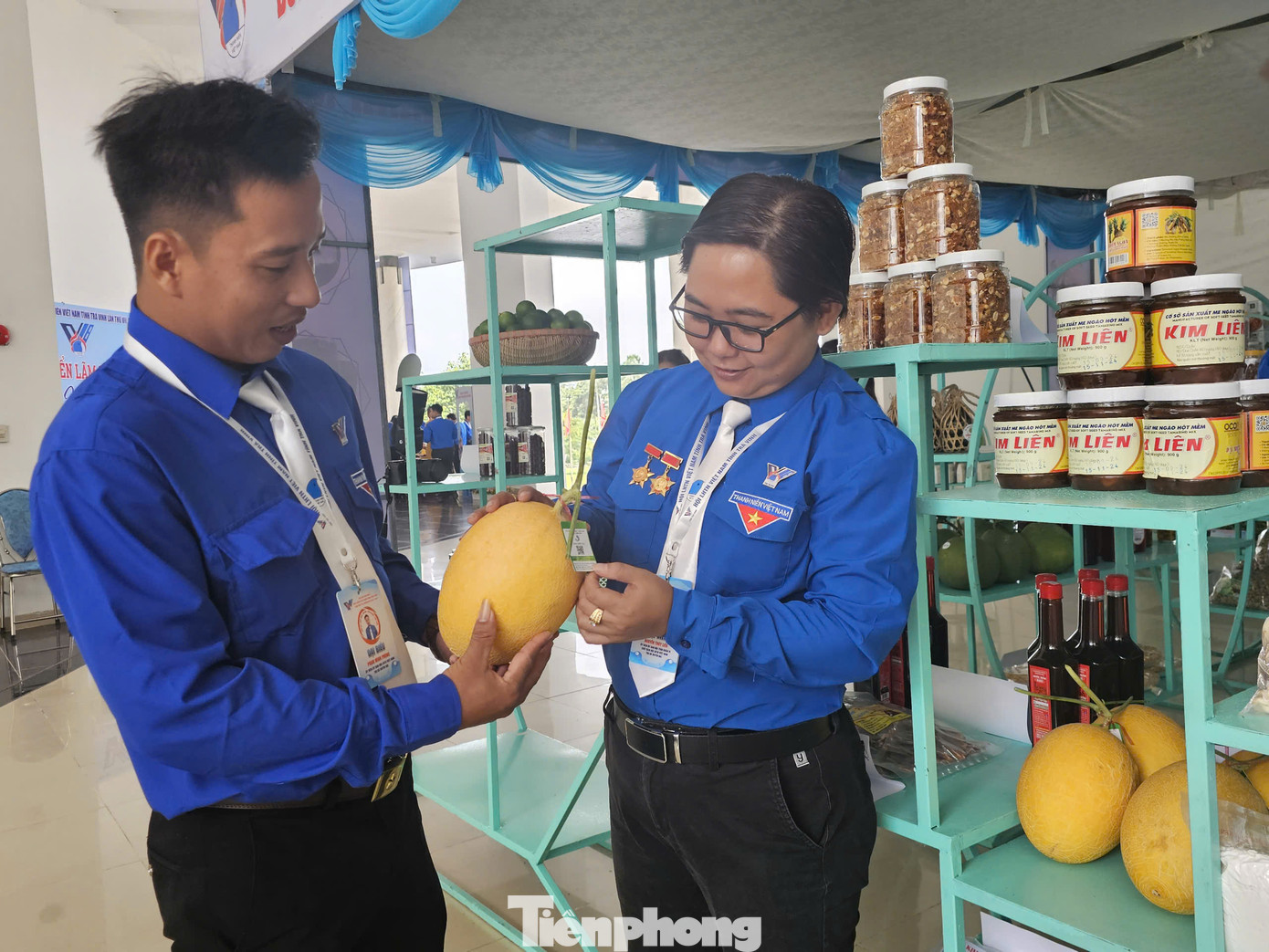 Sản phẩm khởi nghiệp của thanh niên Trà Vinh. Ảnh: Hòa Hội Sản phẩm khởi nghiệp của thanh niên Trà Vinh. Ảnh: Hòa Hội