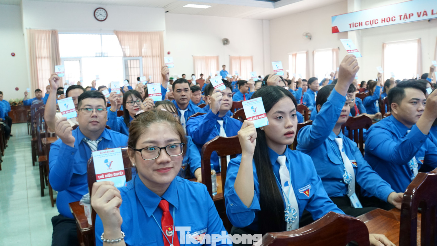 Đại biểu tham gia biểu quyết. Ảnh: Hòa Hội