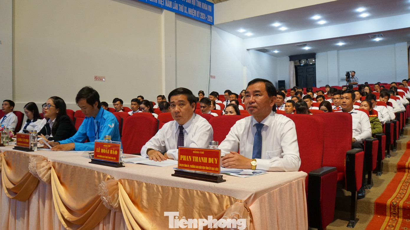 Lãnh đạo tỉnh Bạc Liêu tham dự đại hội. Ảnh: Hòa Hội Lãnh đạo tỉnh Bạc Liêu tham dự đại hội. Ảnh: Hòa Hội