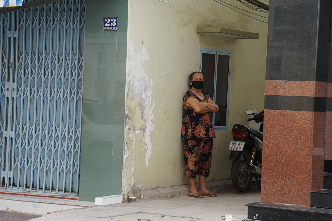 Người dân trong khu vực phong tỏa