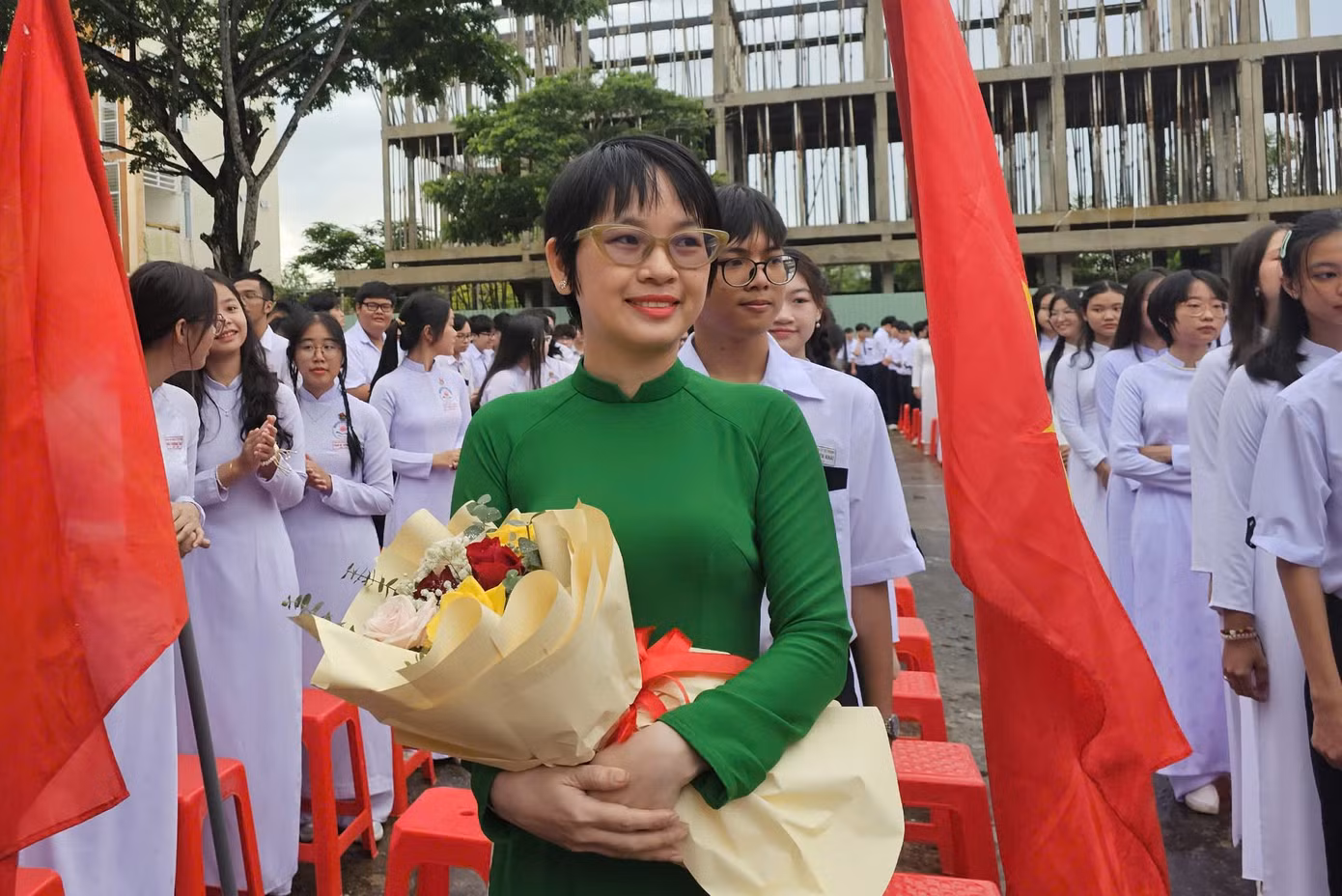 Hơn 23 triệu học sinh khai giảng năm học mới ảnh 75