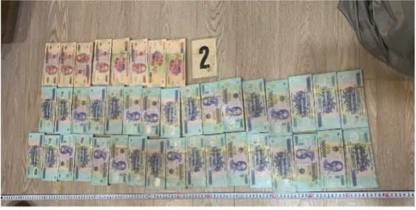 Tang vật công an thu được trong vụ án. Ảnh: CA cung cấp. Tang vật công an thu được trong vụ án. Ảnh: CA cung cấp.