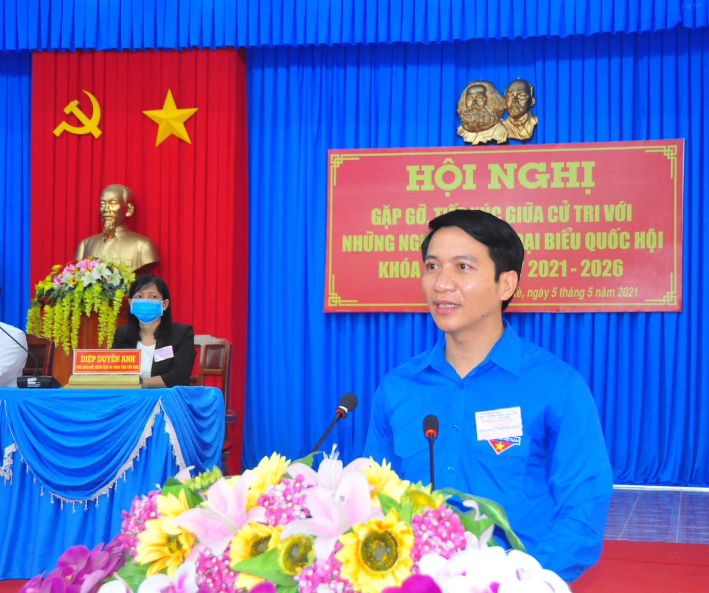 Ông Nguyễn Ngọc Lương phát biểu Ông Nguyễn Ngọc Lương phát biểu