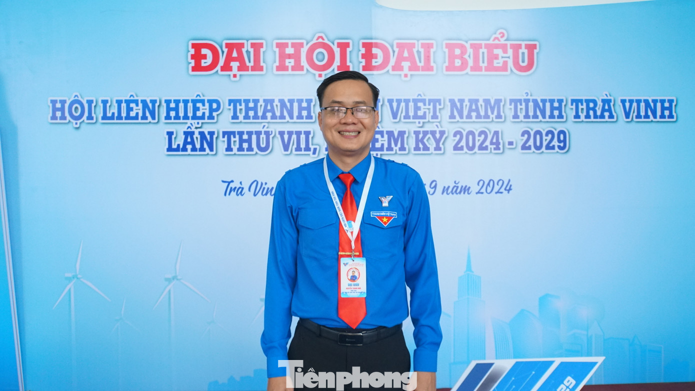 Anh Nguyễn Thanh Nhã, Phó Bí thư Thường trực Tỉnh Đoàn tái đắc cử Chủ tịch Hội LHTN Việt Nam tỉnh Trà Vinh khóa VII, nhiệm kỳ 2024 - 2029. Ảnh: Hòa Hội Anh Nguyễn Thanh Nhã, Phó Bí thư Thường trực Tỉnh Đoàn tái đắc cử Chủ tịch Hội LHTN Việt Nam tỉnh Trà Vinh khóa VII, nhiệm kỳ 2024 - 2029. Ảnh: Hòa Hội