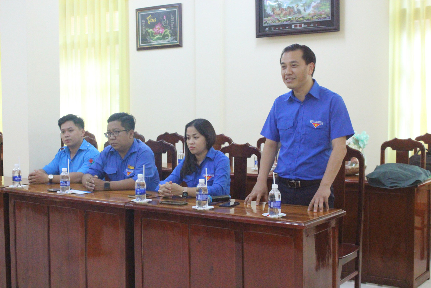 Anh Nguyễn Hải Minh phát biểu