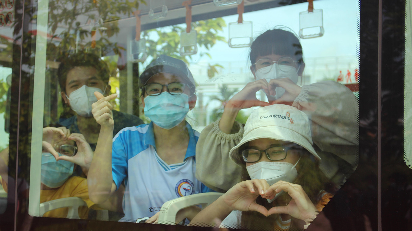 Sinh viên háo hức lên đường làm nhiệm vụ Sinh viên háo hức lên đường làm nhiệm vụ