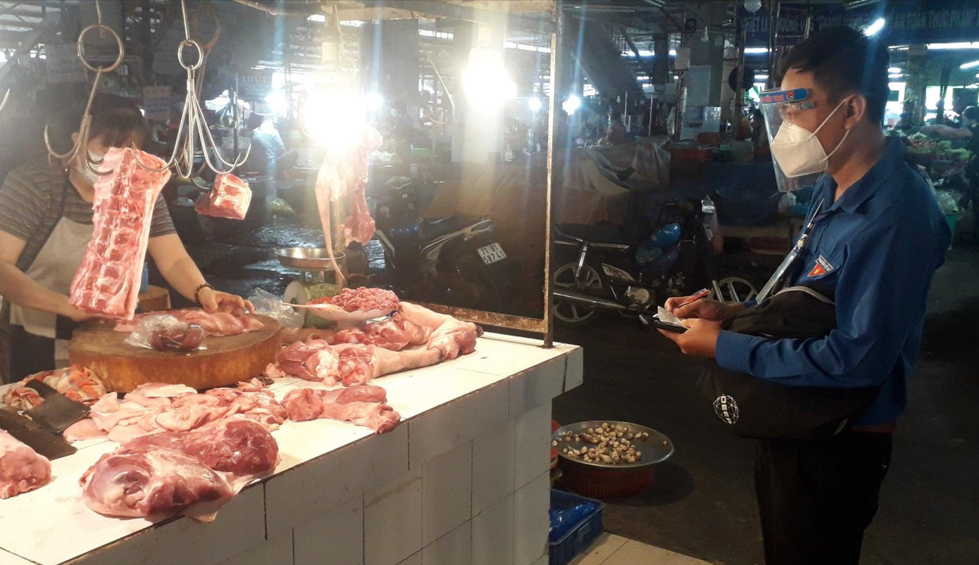 Shipper xanh đi chợ Shipper xanh đi chợ