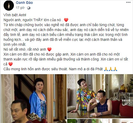 Xót xa những dòng tiễn biệt NSND Anh Tú của nghệ sĩ Việt ảnh 6