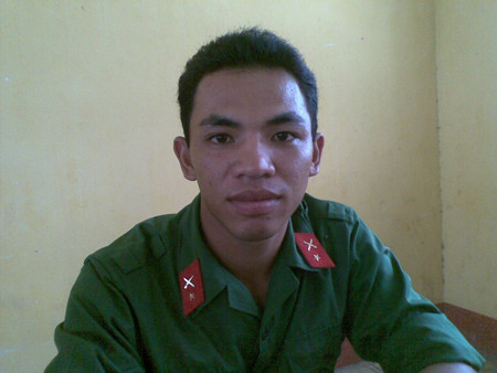 Thí sinh Âu Trường An, một trong những người hiếm hoi đỗ tốt nghiệp tại TTGDTX huyện Mỹ Xuyên