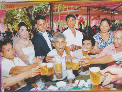 Đám cưới mới của con gái Kpui Sinh