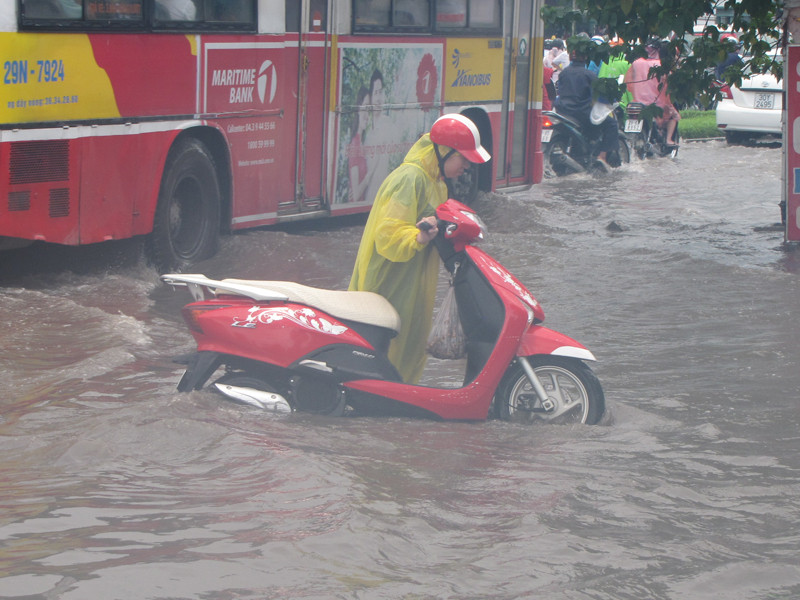 ... đường Kim Liên. Ảnh: Trường Phong