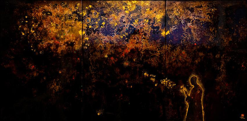 Nhất tâm. Tranh: Triệu Khắc Tiến Nhất tâm. Tranh: Triệu Khắc Tiến