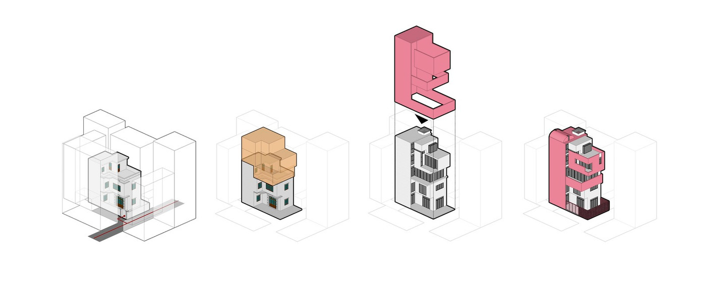 Kiến trúc sư chỉ thêm một số điều chỉnh tối thiểu để tăng cường kết cấu của tòa nhà. Kiến trúc sư chỉ thêm một số điều chỉnh tối thiểu để tăng cường kết cấu của tòa nhà.