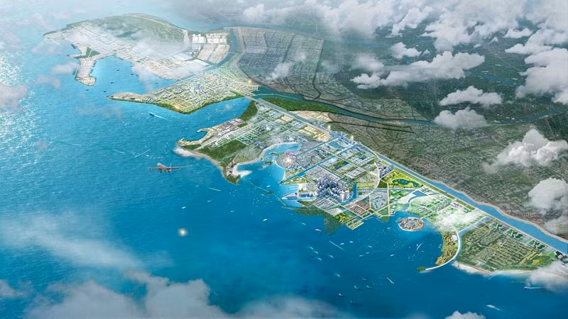 KKT Ninh Cơ. Ảnh: Cổng thông tin điện tử Nam Định.