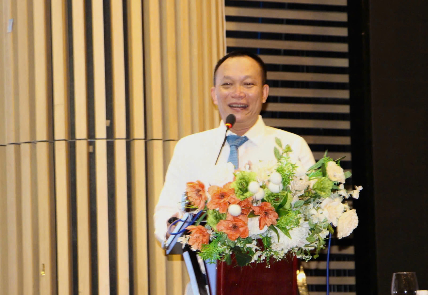 Chuyên gia nội dung số Huỳnh Long Thủy phát biểu tại hội thảo.