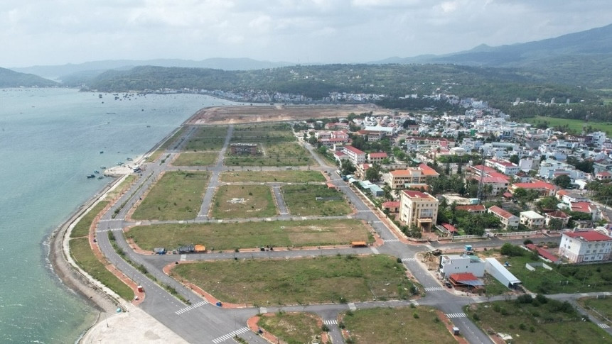 Dự án khu đô thị mới Bắc Lục Khẩu (khu A) được xác định giá đất không đúng quy định. Ảnh: Mỹ Bình. Dự án khu đô thị mới Bắc Lục Khẩu (khu A) được xác định giá đất không đúng quy định. Ảnh: Mỹ Bình.