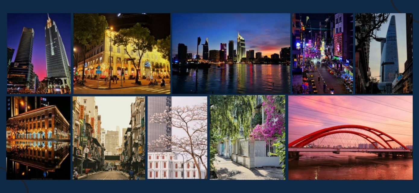 Sài thành muôn màu muôn vẻ qua góc nhìn của Phạm Thế Hiển. Ảnh: NVCC. Sài thành muôn màu muôn vẻ qua góc nhìn của Phạm Thế Hiển. Ảnh: NVCC.