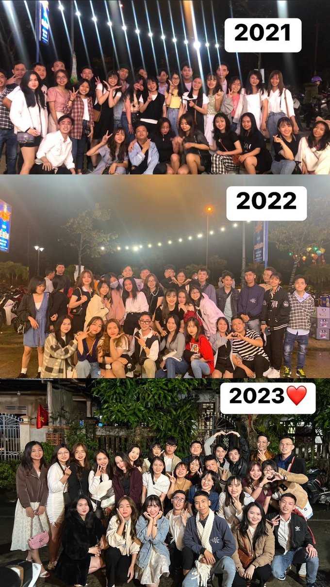 Bức ảnh "gây bão" trên mạng xã hội của tập thể A1 (Ảnh: Tường Tâm).