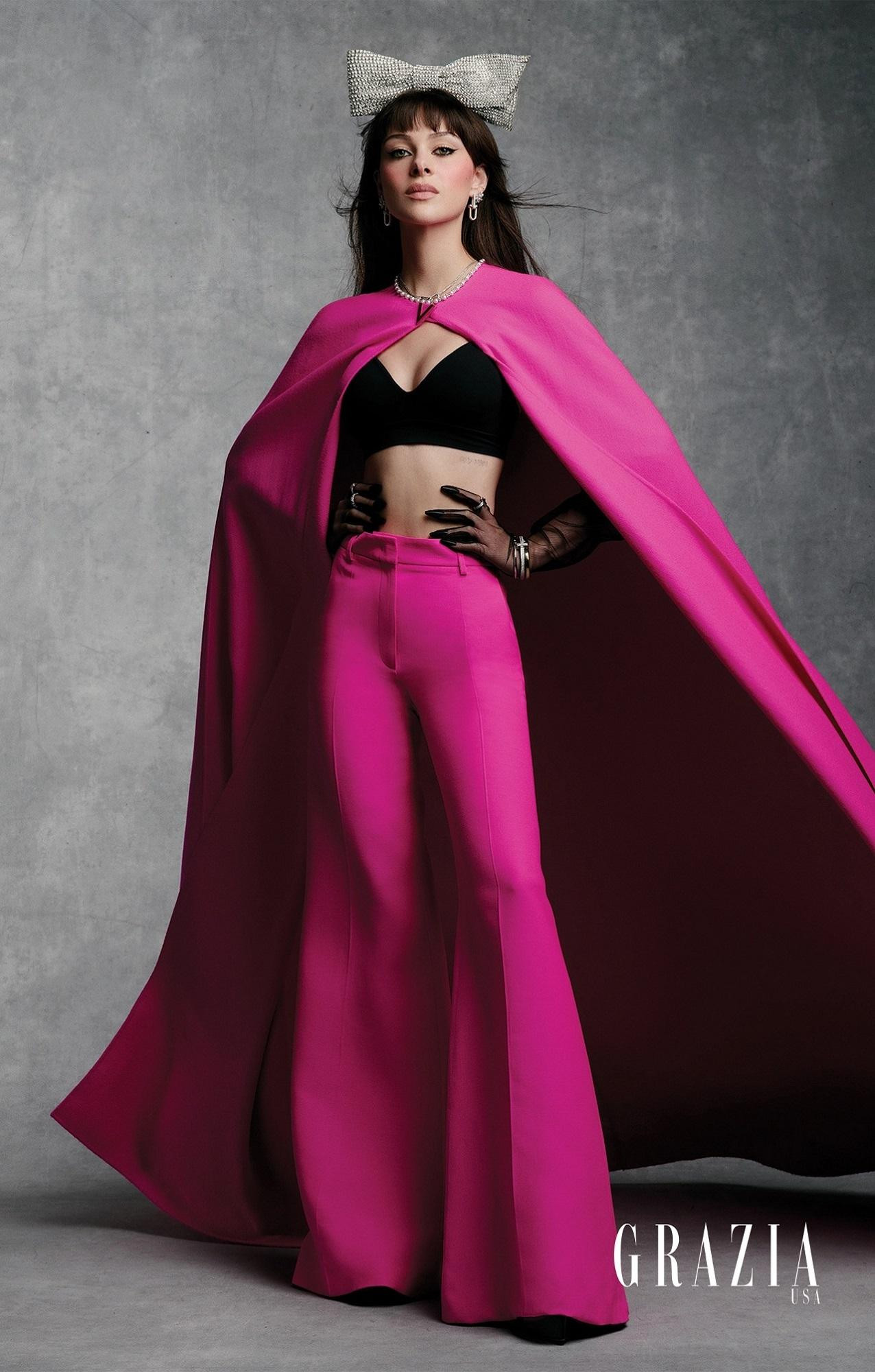 Nicola Peltz là gương mặt trang bìa ấn bản tháng 10 của Grazia USA. Ảnh: Grazia USA. Nicola Peltz là gương mặt trang bìa ấn bản tháng 10 của Grazia USA. Ảnh: Grazia USA.