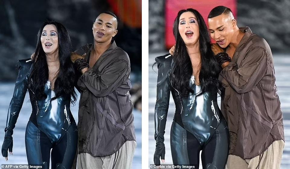 Cher được mời đảm nhận vị trí vedette cho bộ sưu tập do giám đốc sáng tạo của Balmain, Olivier Rousteing, thiết kế.