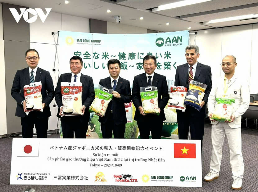 Gạo Japonica – AAN đã vượt qua hơn 600 tiêu chí để xuất khẩu thành công vào Nhật Bản (Nguồn ảnh: VOV – Tokyo)