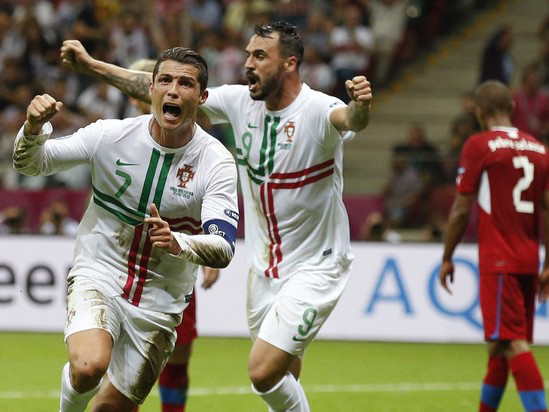 Ronaldo đã tỏa sáng với bàn thắng duy nhất giúp Bồ Đào Nha chiến thắng