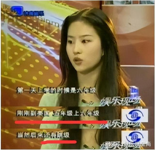 "Ngày đầu đi học ở Mỹ, em vào học lớp 6. Lúc mới đến Mỹ là từ lớp 5 vượt lên lớp 6. Đương nhiên sau đó em còn vượt cấp nữa". - Lưu Diệc Phi từng chia sẻ.