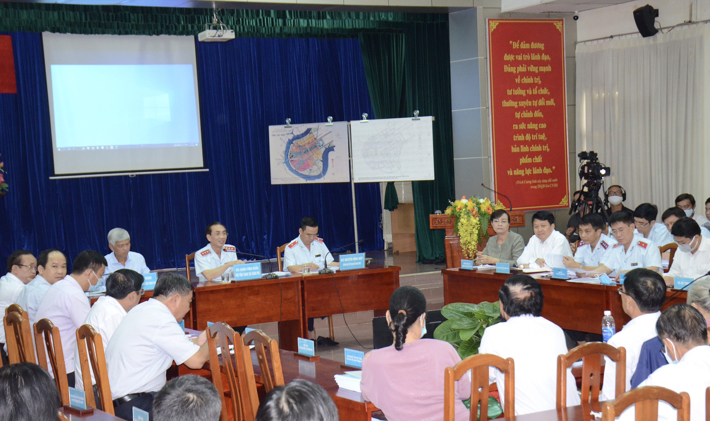 Thanh tra Chính phủ đối thoại dân Thủ Thiêm: Chưa có tiếng nói chung ảnh 2