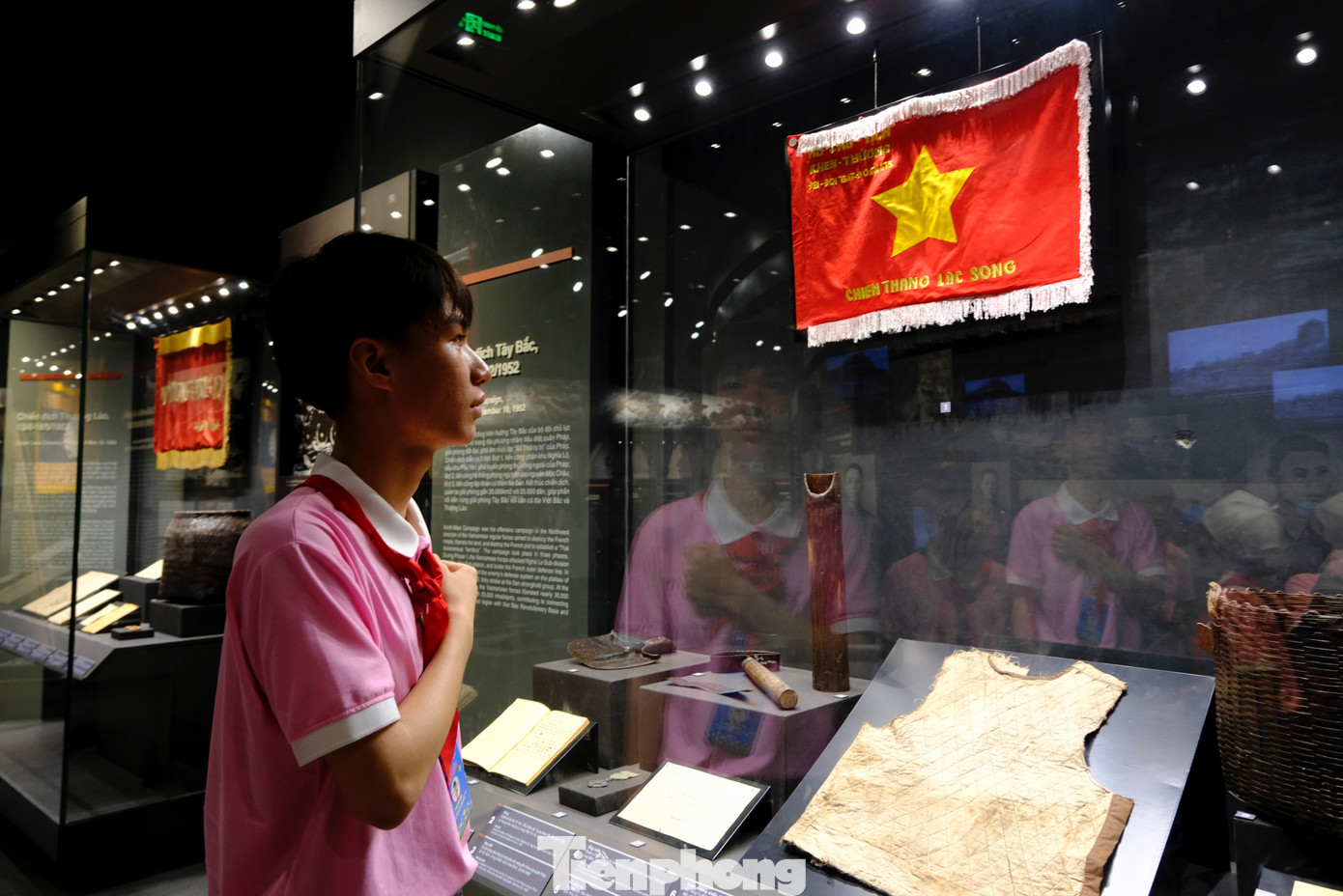 Một đại biểu xúc động bày tỏ niềm tự hào. Ảnh: Châu Linh Một đại biểu xúc động bày tỏ niềm tự hào. Ảnh: Châu Linh