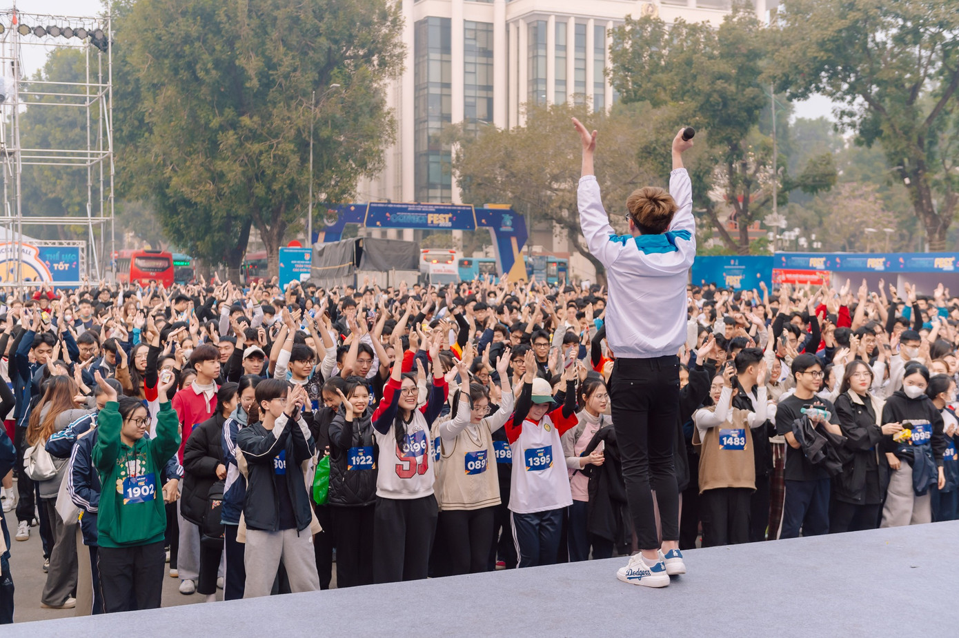 Chuỗi hoạt động Ngày hội Sinh viên “Uni Tour” năm 2025 sẽ diễn ra ở 25 tỉnh, thành phố từ tháng 5/2025 đến tháng 3/2026. Chuỗi hoạt động Ngày hội Sinh viên “Uni Tour” năm 2025 sẽ diễn ra ở 25 tỉnh, thành phố từ tháng 5/2025 đến tháng 3/2026.