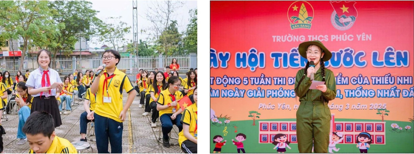 Nhật Linh luôn năng nổ, tích cực tham gia nhiều hoạt động, phong trào, công tác Đội. Nhật Linh luôn năng nổ, tích cực tham gia nhiều hoạt động, phong trào, công tác Đội.