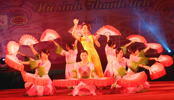 Các thí sinh tự tin thể hiện tốt tài năng của mình