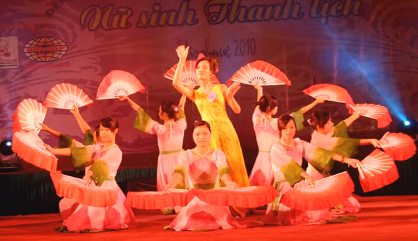 Các thí sinh tự tin thể hiện tốt tài năng của mình