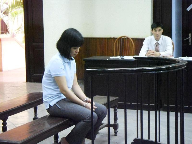 Đoàn Vũ Thanh Nghĩa trước tòa