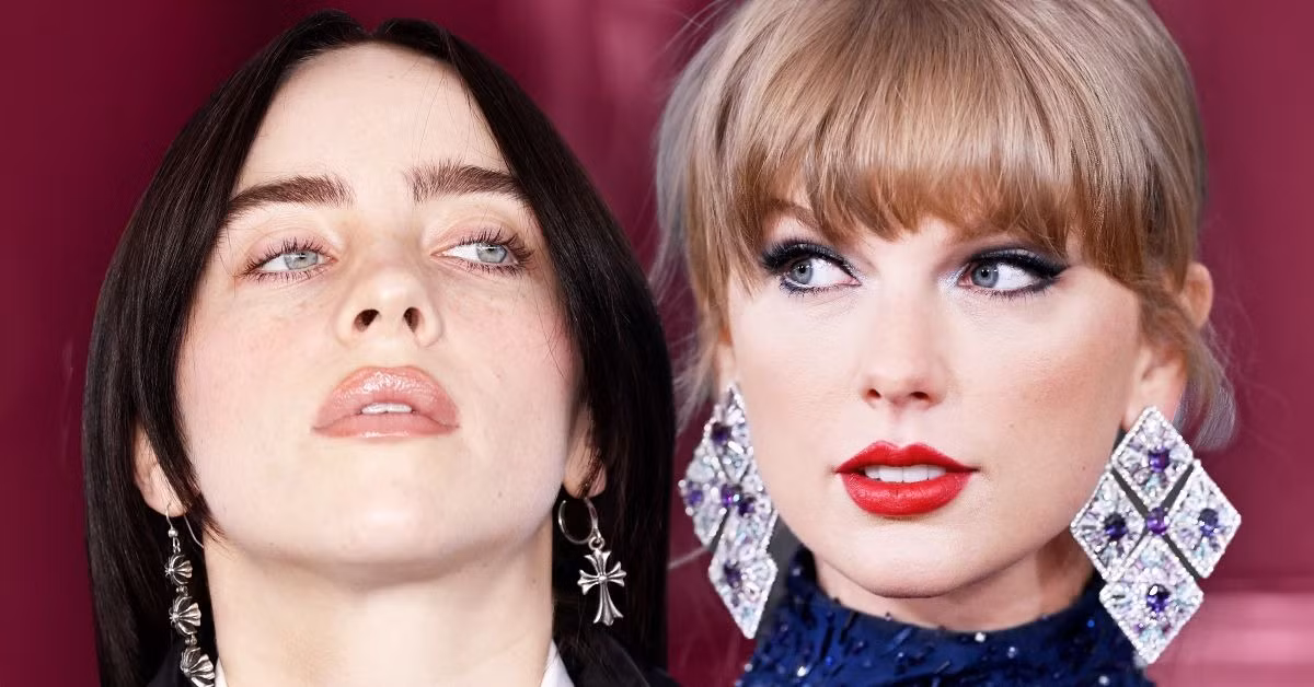 Taylor Swift bị tố hạ bệ đàn em, trong khi Billie Eilish nhiều lần nhắm vào tiền bối. Ảnh: The Things.