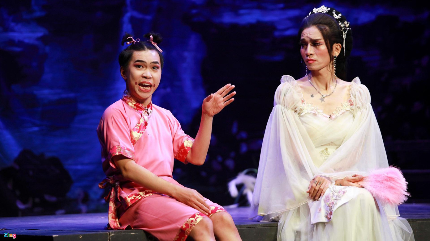 diễn viên sân khấu thất nghiệp ảnh 3 Các diễn viên mong chờ ngày sân khấu sáng đèn trở lại. Ảnh: Phương Lâm.