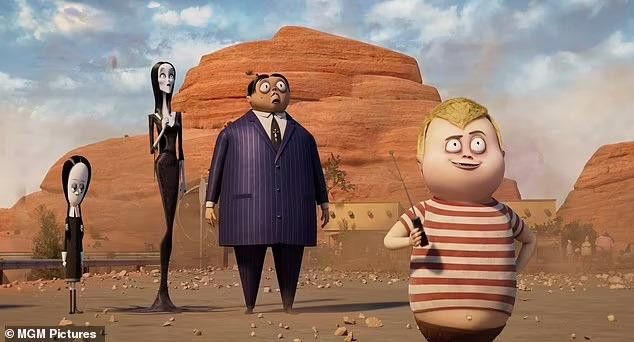 “Addams Family 2” xếp thứ 3 doanh thu ở Anh.