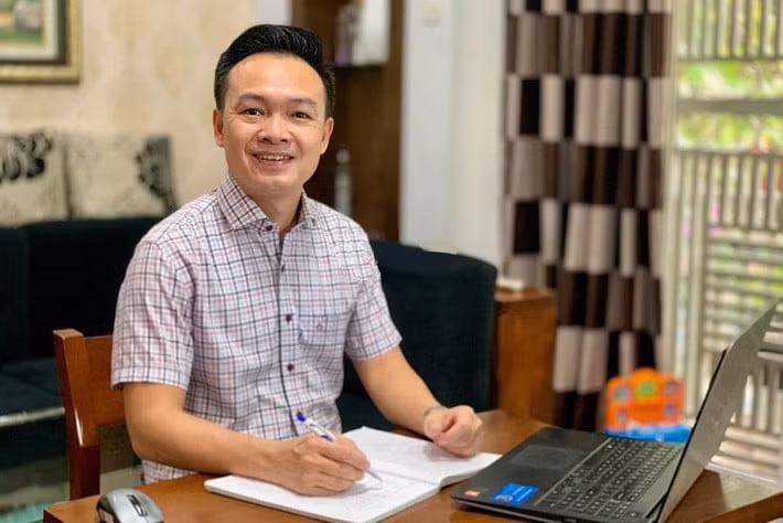 Thầy Trần mạnh Tùng. Ảnh: NVCC Thầy Trần mạnh Tùng. Ảnh: NVCC