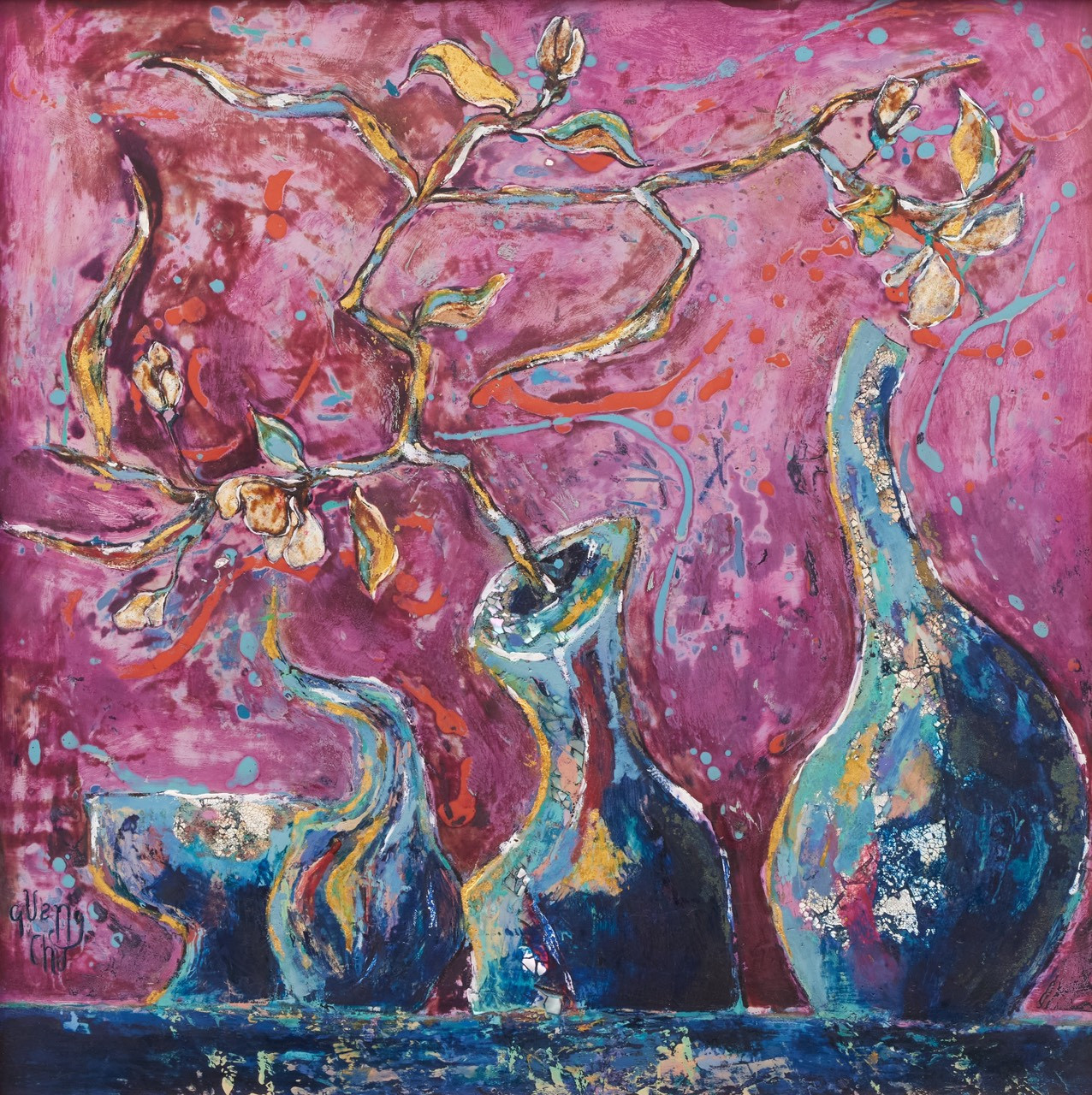 Tác phẩm trưng bày trong triển lãm. Tác phẩm trưng bày trong triển lãm.