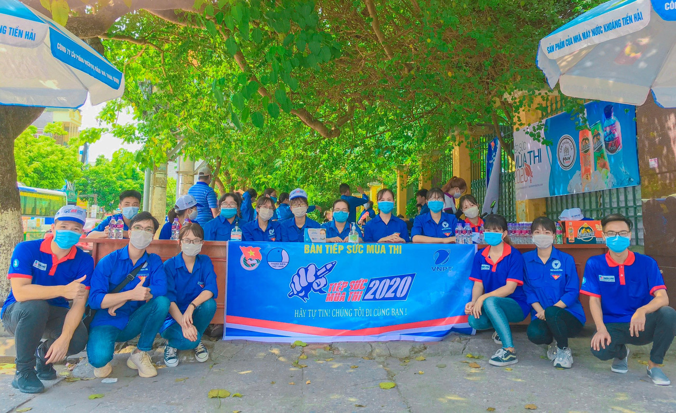 Trọng Tấn tham gia Chương trình Tiếp sức mùa thi 2020.