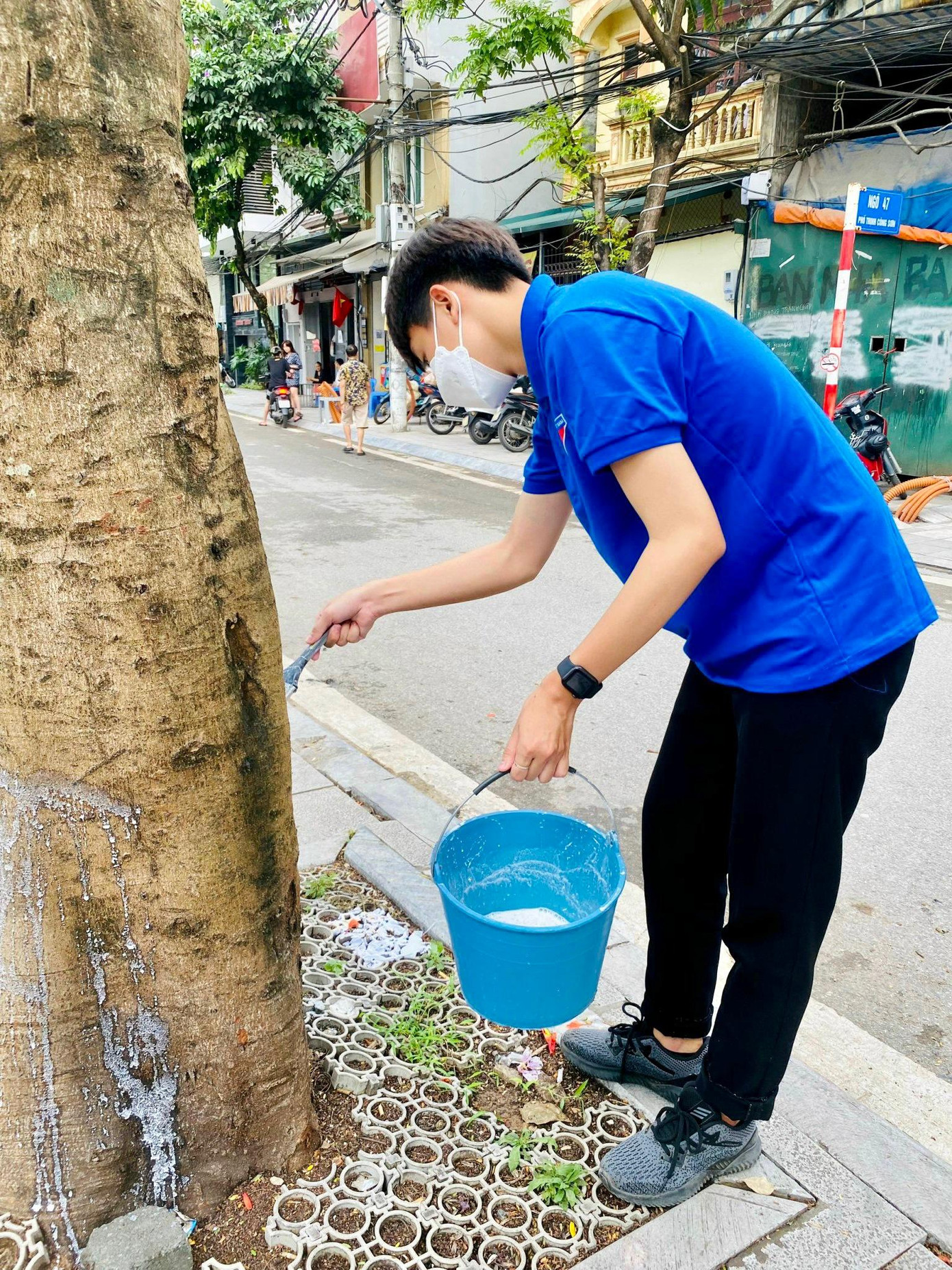 San chia sẻ: "Mình muốn lan tỏa sức trẻ của mình tới nhiều bạn trẻ khác để cuộc sống trở nên có ý nghĩa hơn với tất cả mọi người."