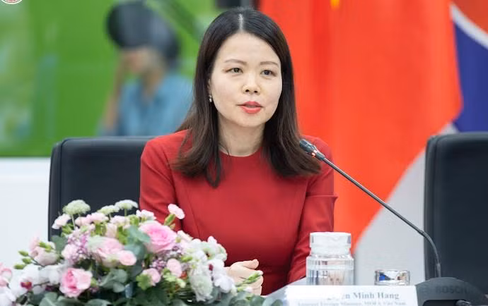 Trợ lý Bộ trưởng Ngoại giao Nguyễn Minh Hằng. Ảnh: Hữu Sơn