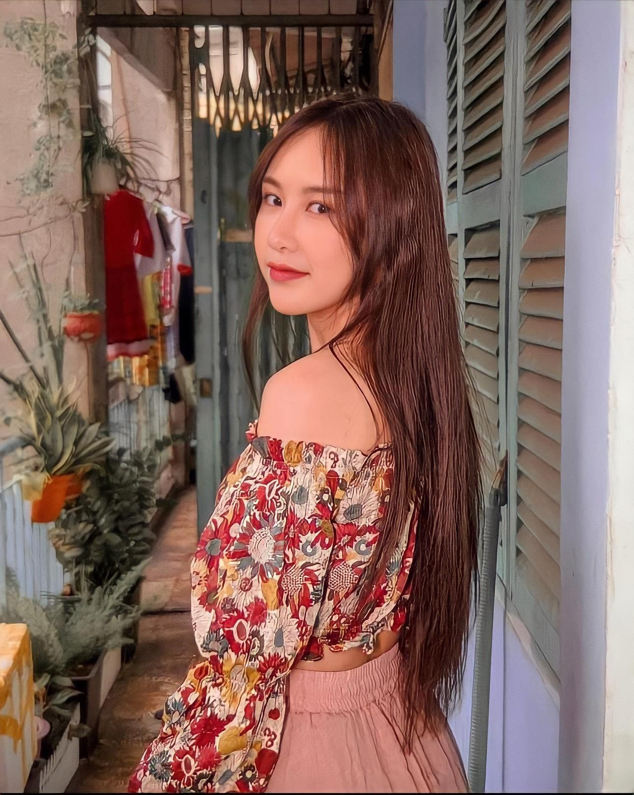 Anh Phương ghi điểm bởi nhan sắc ngọt ngào.