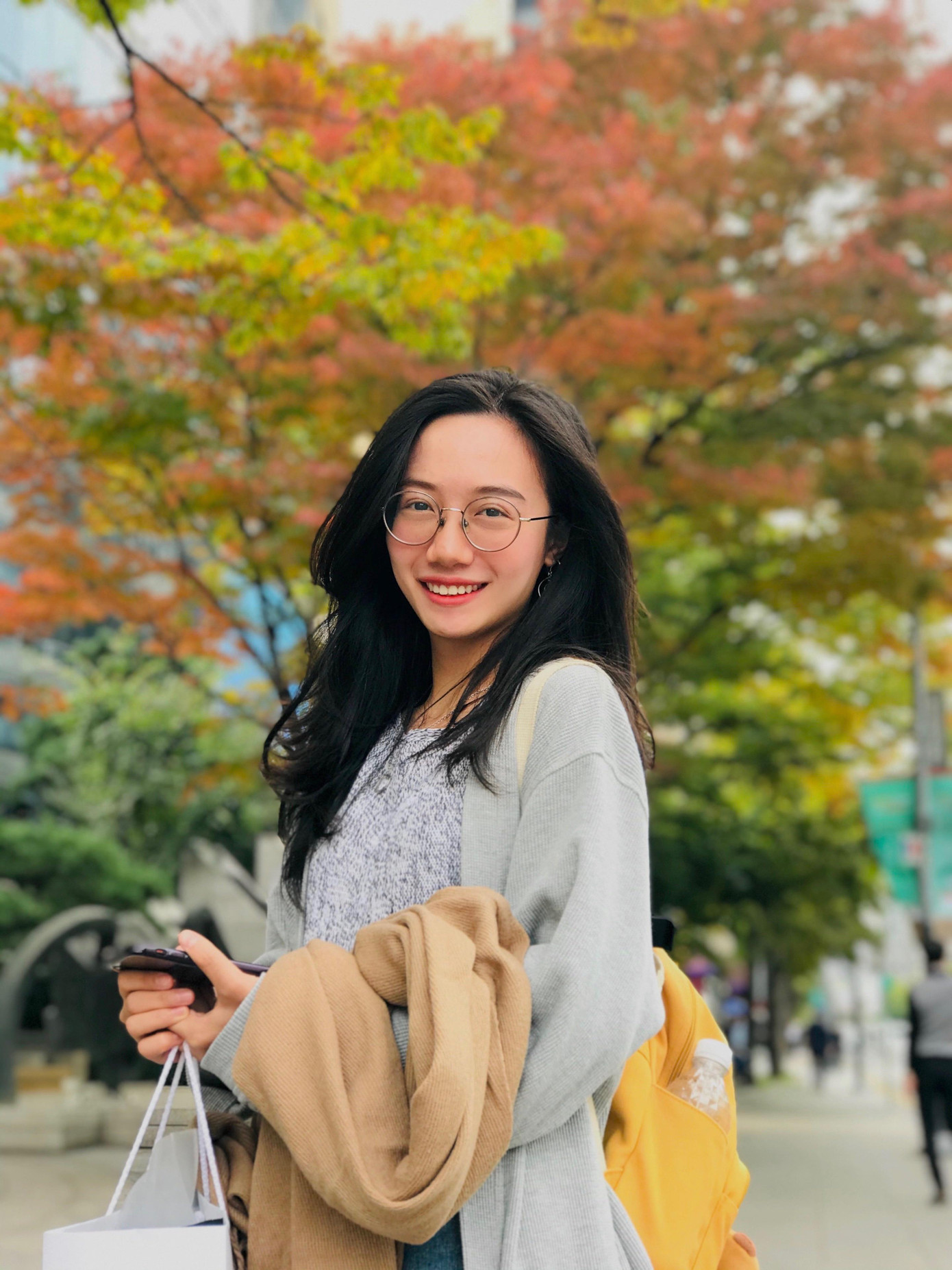 Phương Thảo trong chuyến du lịch tại Hàn Quốc. Phương Thảo trong chuyến du lịch tại Hàn Quốc.