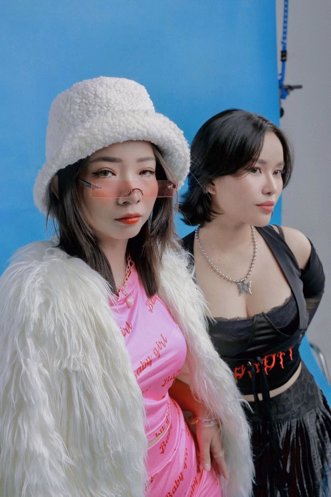 Bộ đôi Đinh Trang và Quỳnh Gai.