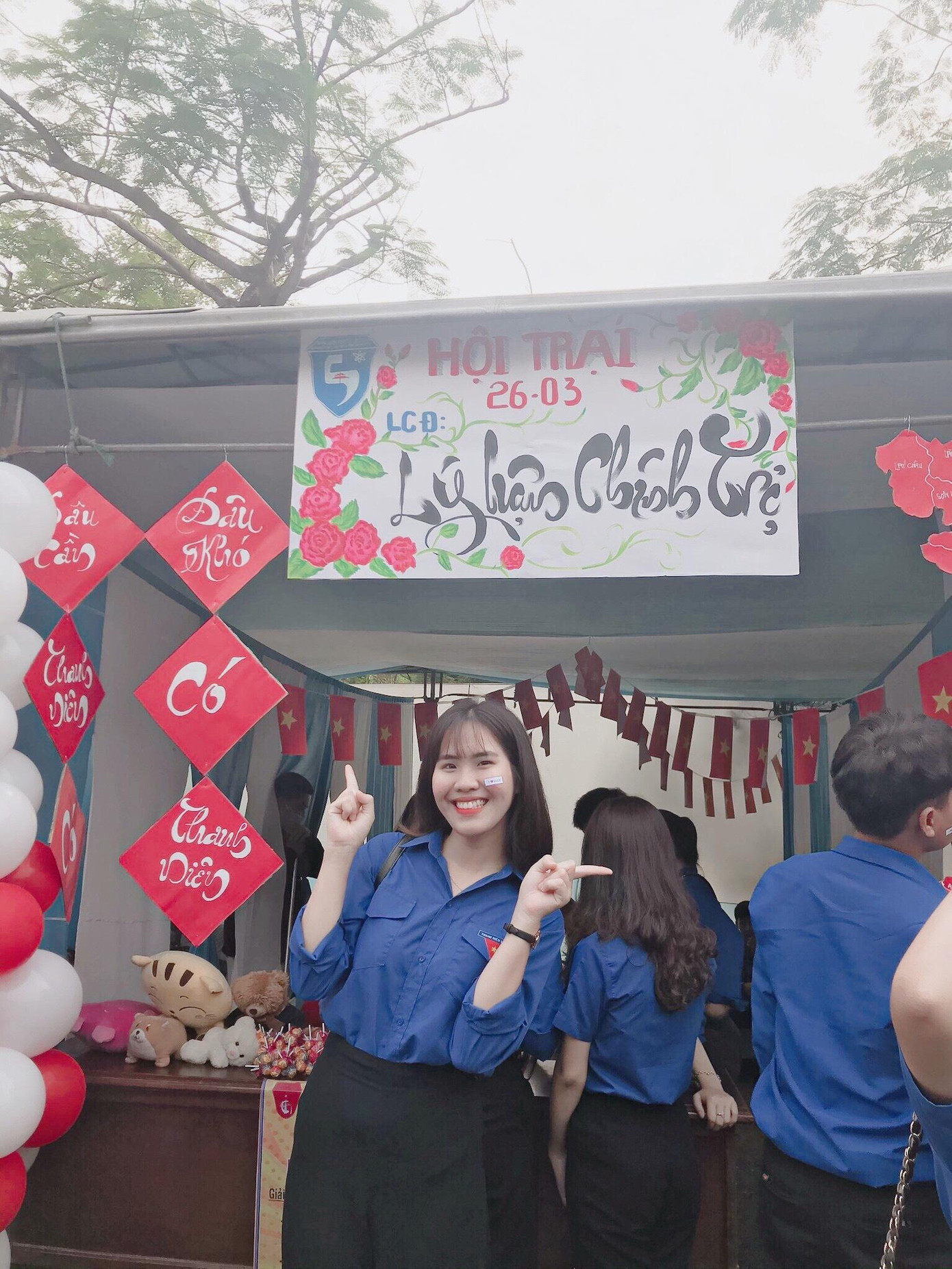 Năng động, nhiệt huyết là những từ mọi người hay nói về Trúc Linh.