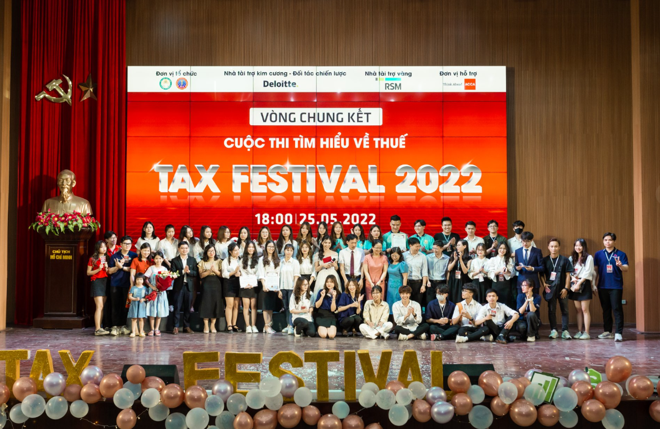 Đêm chung kết cuộc thi tìm hiểu về Thuế - TAX FESTIVAL 2022. Đêm chung kết cuộc thi tìm hiểu về Thuế - TAX FESTIVAL 2022.