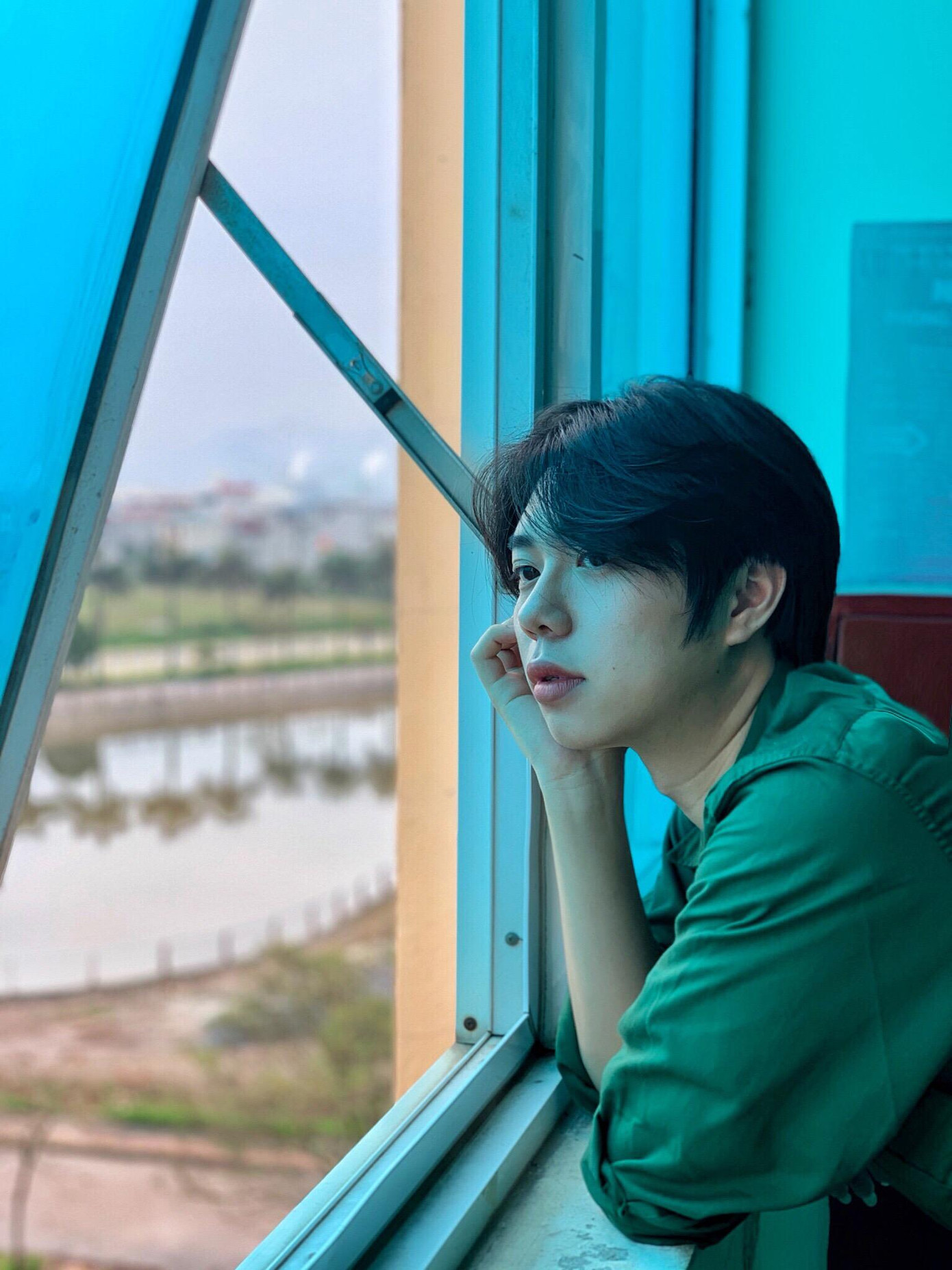 Nguyễn Thế Tú sinh viên trường Đại học Kinh tế Quốc dân.