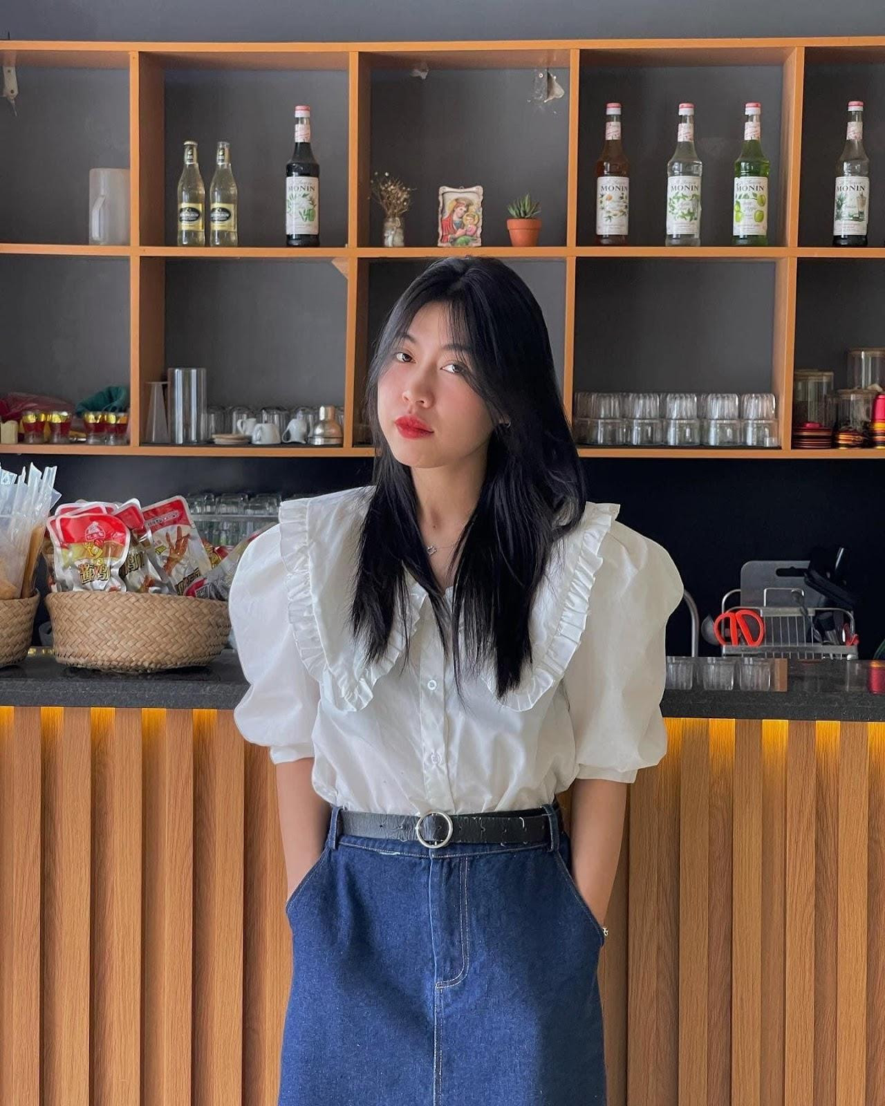 Quán cà phê xinh xắn của cô chủ nhỏ đã bước vào hoạt động.