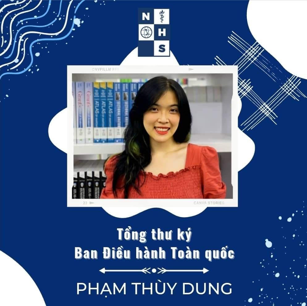 Hình ảnh Thùy Dung trên trang thông tin của NOHS - Mạng lưới Sinh viên Khối ngành Sức khỏe Việt Nam. Hình ảnh Thùy Dung trên trang thông tin của NOHS - Mạng lưới Sinh viên Khối ngành Sức khỏe Việt Nam.